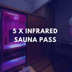 5 x Infrared Sauna Pass