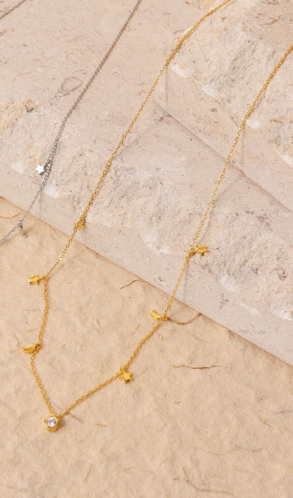 Stella Necklace Blue Lagoon Float and Spa