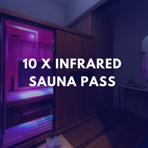 10 x Infrared Sauna Pass